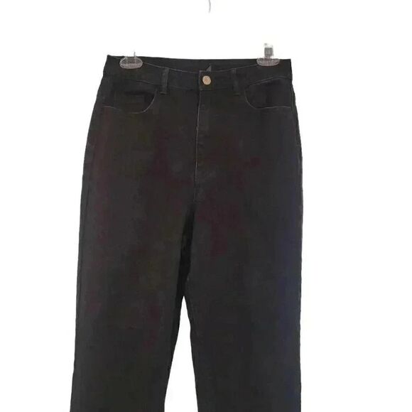 Missguided Tall Women's Black Cotton Cotton/Poly/Spandex Jeans - Picture 6 of 14